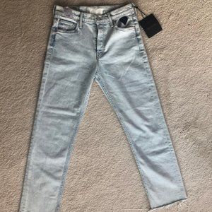 Mother Denim Tomcat Ankle Fray Jeans